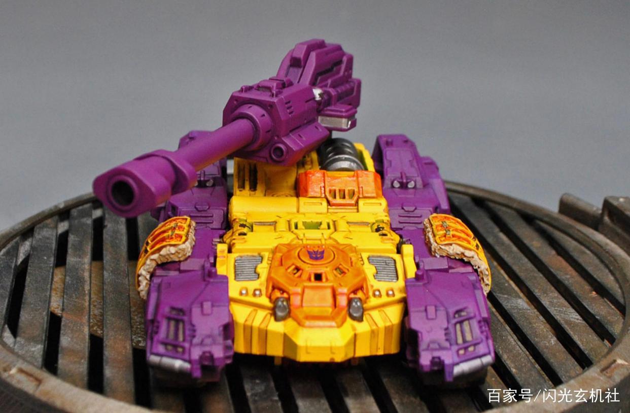 变形金刚动漫人物：重涂老顽固从头领战士到隐者战士-雾隐暗仗