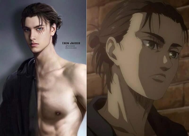 动漫角色AI真人版，音柱人生胜利组，艾伦荷尔蒙爆棚，最帅是兵长