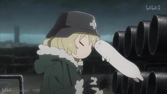 《少女终末旅行》什么？你说这是个猫？还是香菜配的音？好萌！