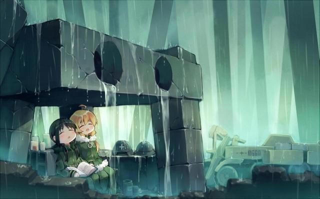 《少女终末旅行》“和绝望好好相处下去吧！”