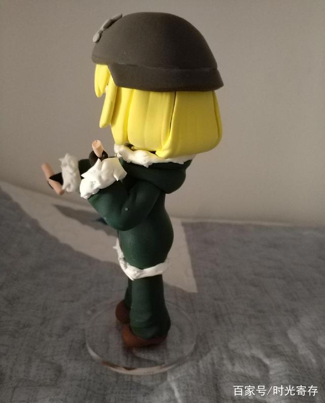 动漫《少女终末旅行》千户与尤莉粘土手办：只要你和我在一起就好