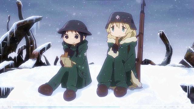 少女终末旅行：战争过后的废土末世，仅剩两位少女的温馨公路片