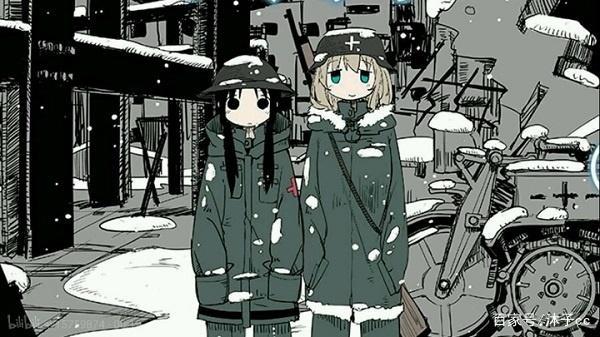 沐子谈动漫：末世动漫推荐——少女终末旅行