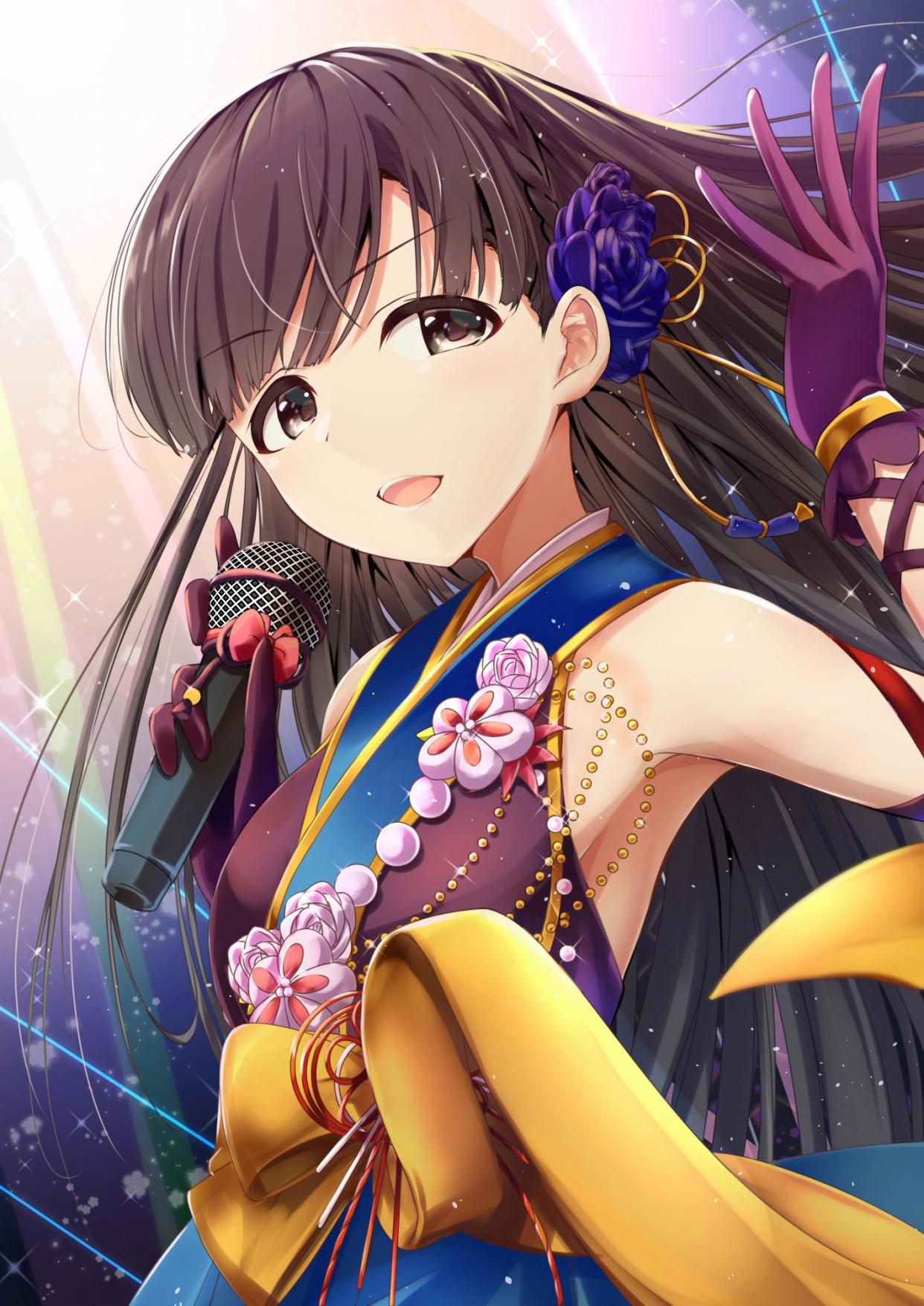 青春偶像日漫《偶像大师灰姑娘女孩》里（小早川纱枝）的精彩壁纸