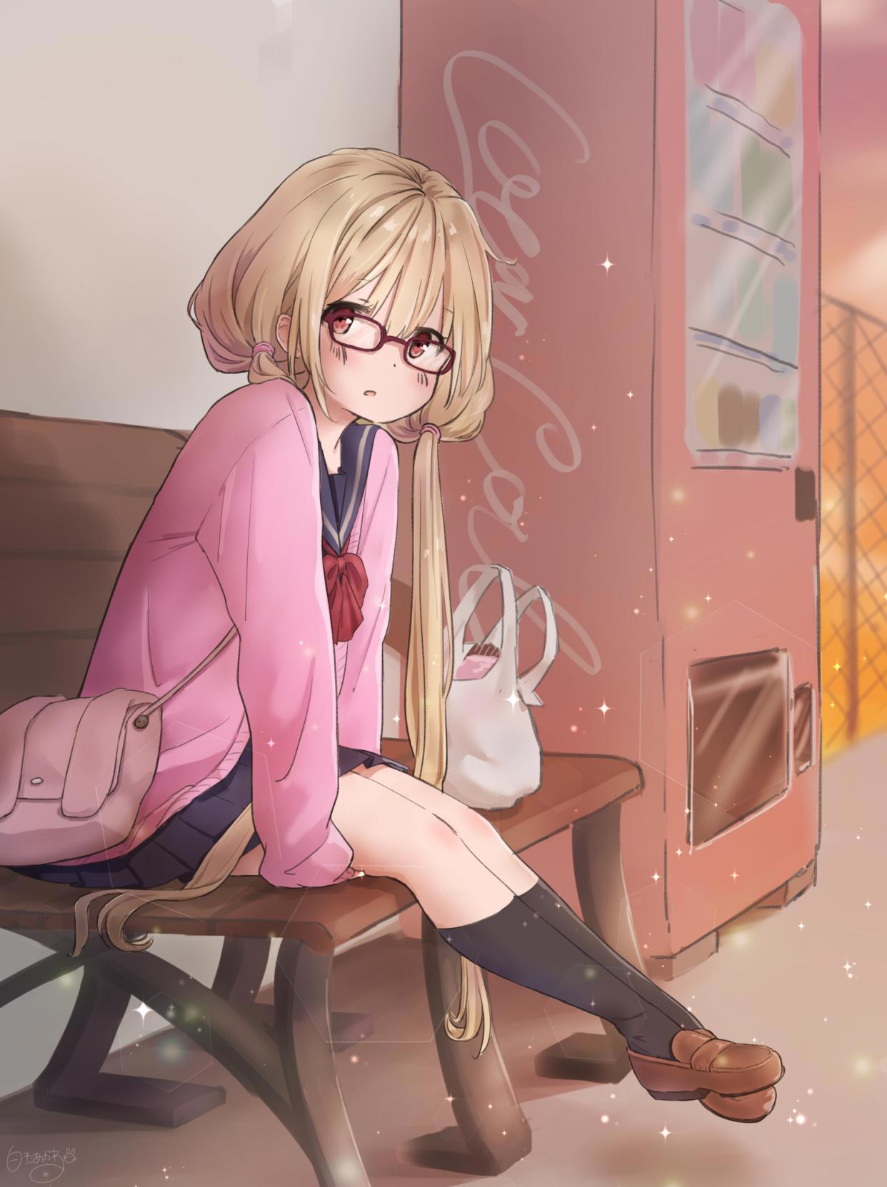 精选《偶像大师灰姑娘女孩》双叶杏的手绘插画，喜欢的收藏