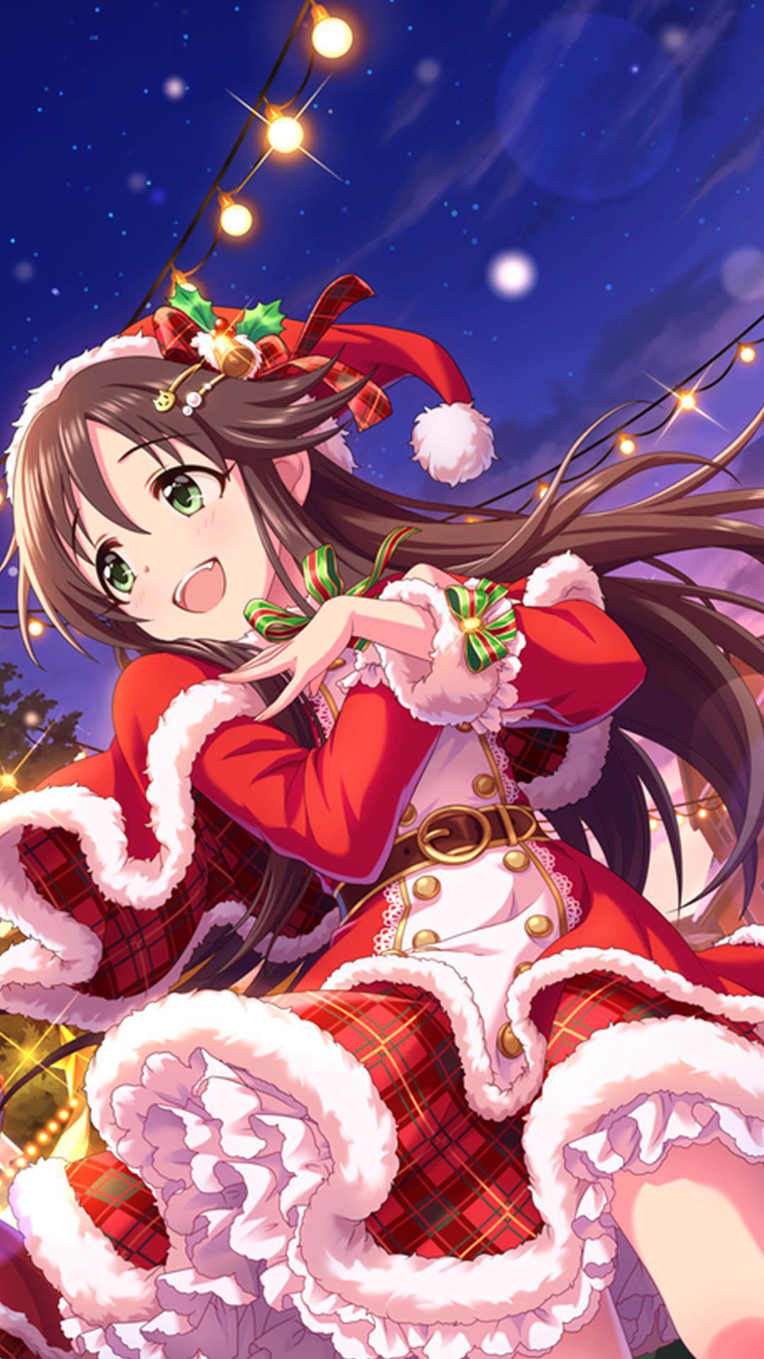 《偶像大师灰姑娘女孩》动漫手机壁纸分享，歌唱梦想的青春美少女