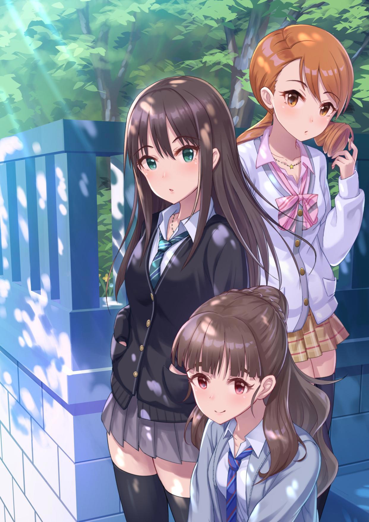 日本二次元动漫《偶像大师灰姑娘女孩》里“北条加蓮”的精美插画