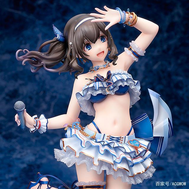 《偶像大师灰姑娘女孩》鹭泽文香海风的一页Ver.1/7比例手办