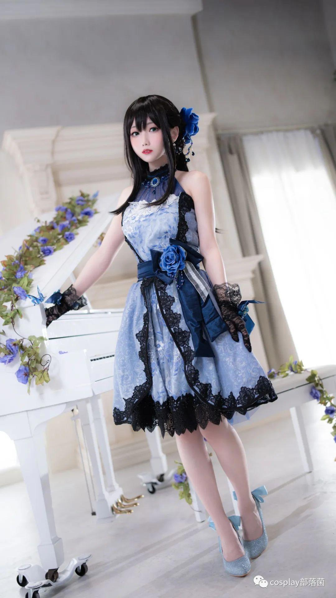 cos：偶像大师灰姑娘女孩渋谷凛cos正片