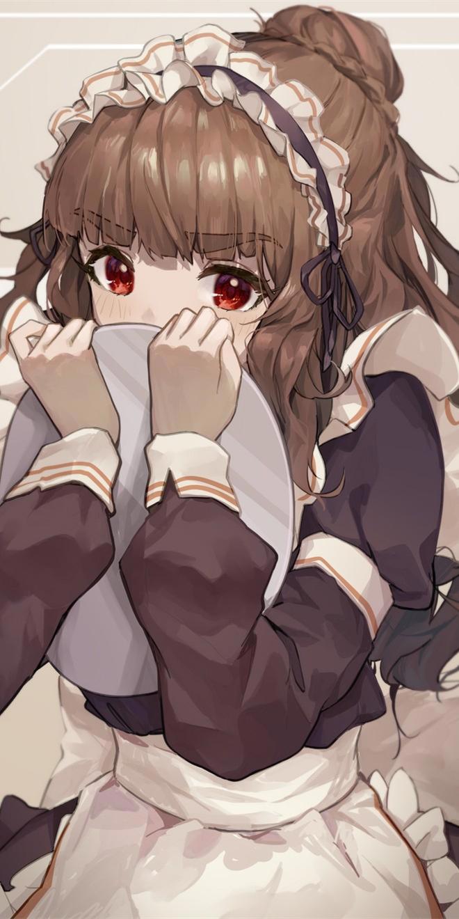 《偶像大师灰姑娘女孩》神谷奈绪，动漫全面屏壁纸，隐宅少女