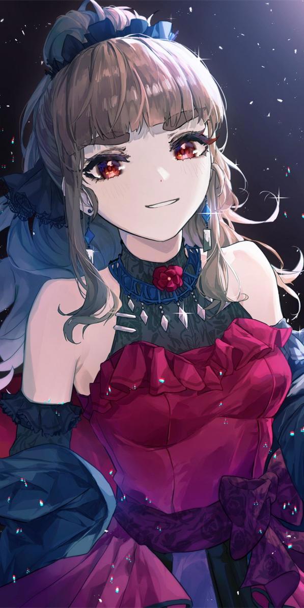 《偶像大师灰姑娘女孩》神谷奈绪，动漫全面屏壁纸，隐宅少女