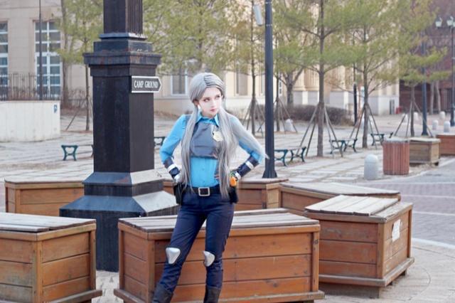 疯狂动物城：韩国小姐姐cos朱迪，尼克帅气登场，网友：官宣？