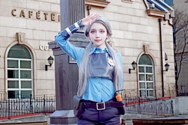 疯狂动物城：韩国小姐姐cos朱迪，尼克帅气登场，网友：官宣？