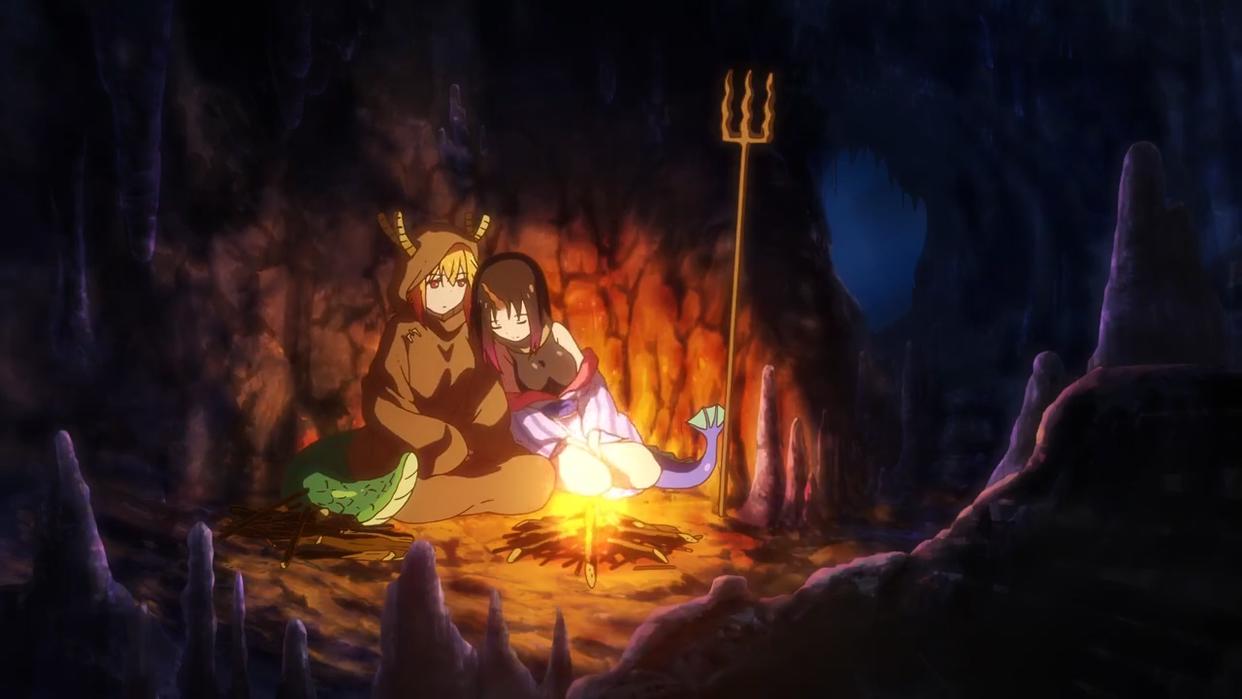 小林家的龙女仆：一集出现两对CP，果然活得再久，伊露露都是小孩