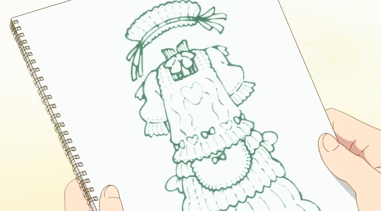 小林家的龙女仆：众人手绘女仆装，他的画风可爱，小林却都不喜欢