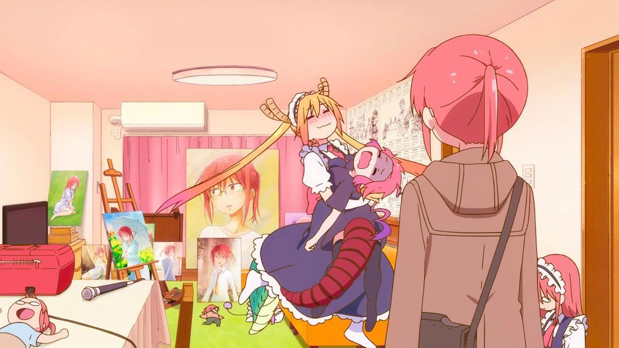 小林家的龙女仆：康娜卖萌，小林自爆黑历史