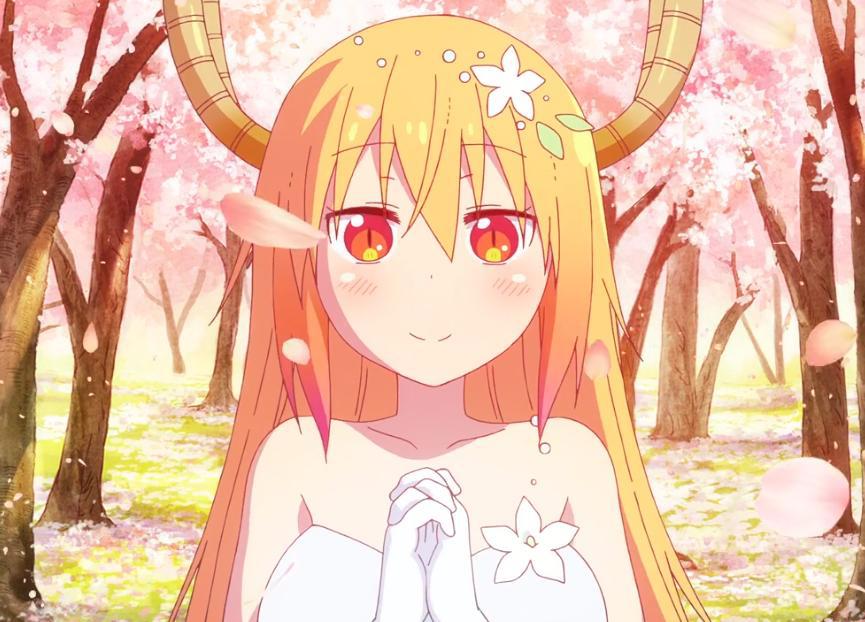 小林家的龙女仆S完结：樱花祭，托尔当众求婚，小林一秒穿上婚纱