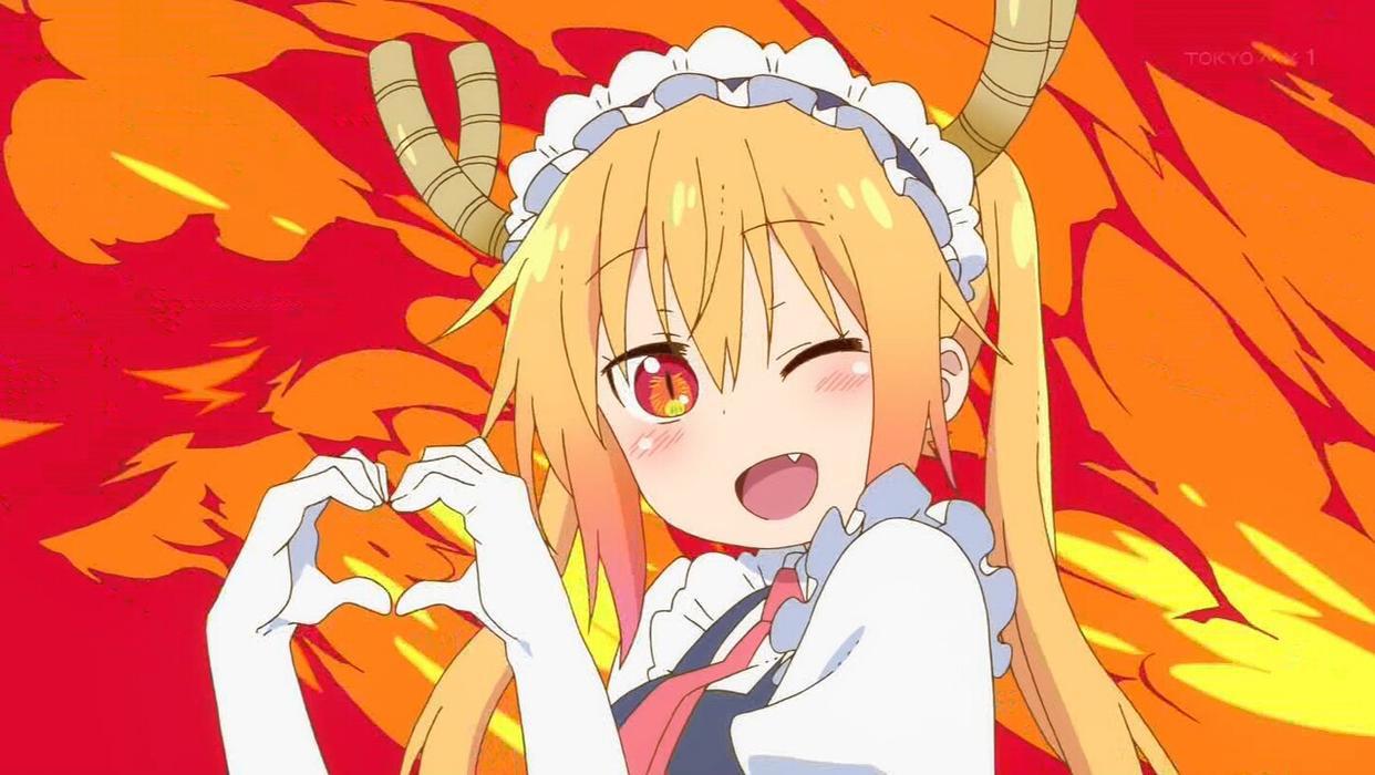 京阿尼yyds！看看《小林家的龙女仆》动画比漫画强多少吧