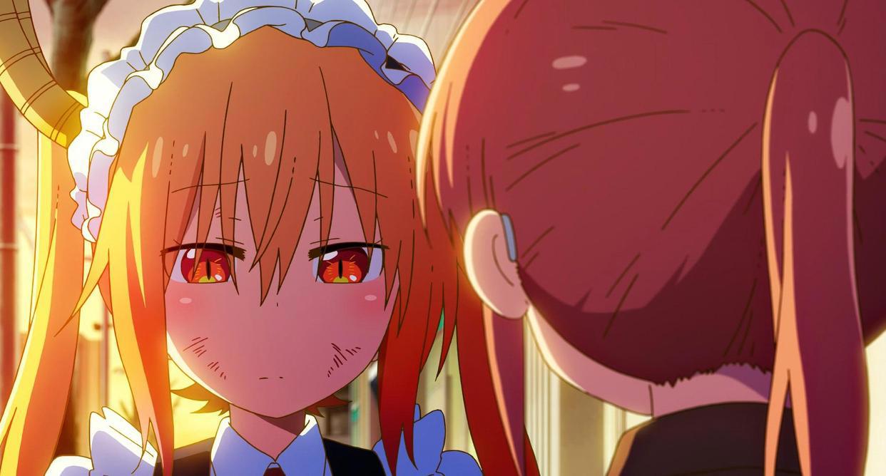 京阿尼yyds！看看《小林家的龙女仆》动画比漫画强多少吧