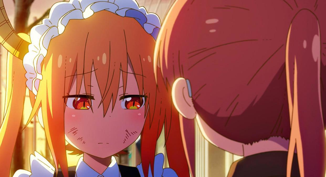 京阿尼yyds！看看《小林家的龙女仆》动画比漫画强多少吧