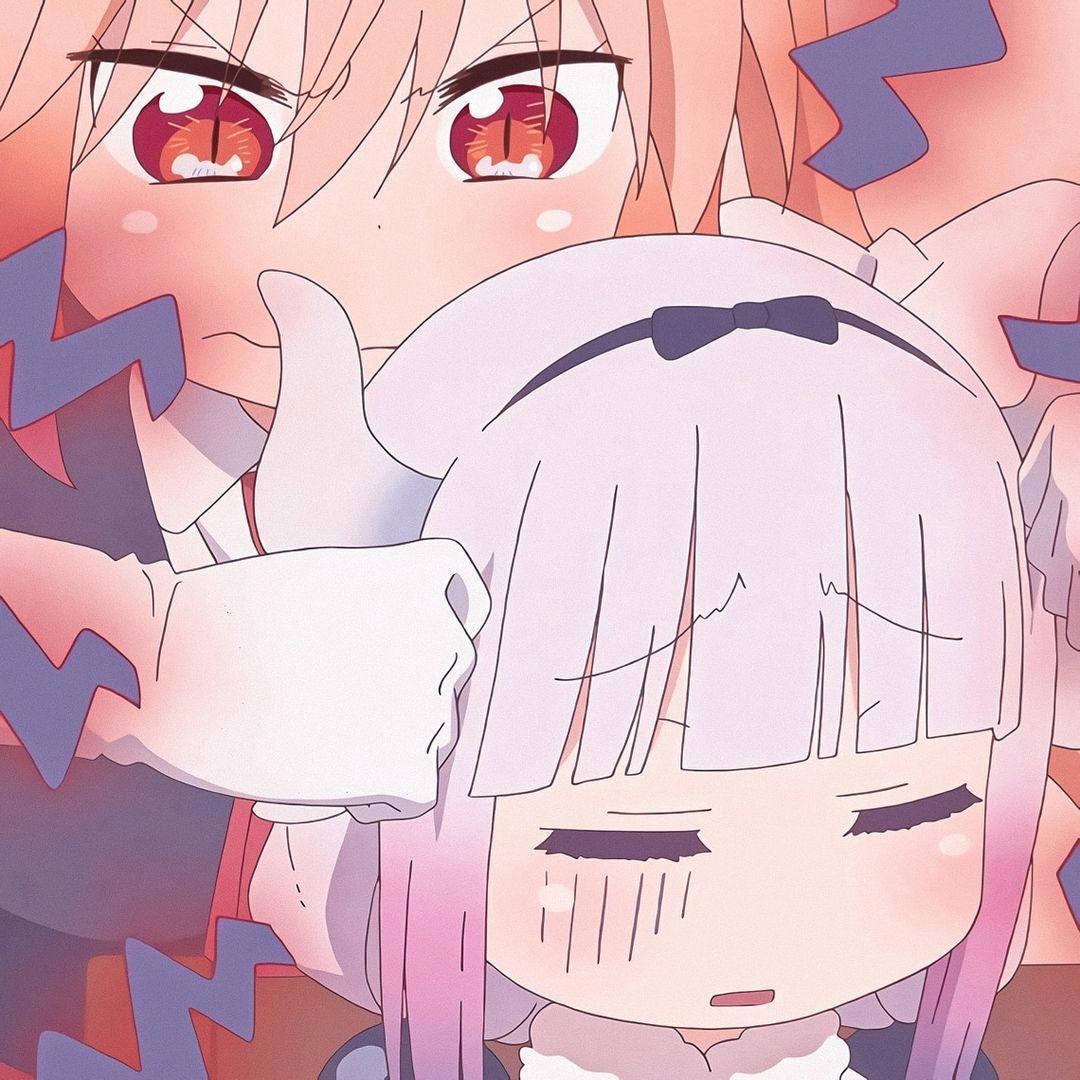 《小林家的龙女仆》康娜，小林，托尔，小肥龙可可爱爱，动漫头像