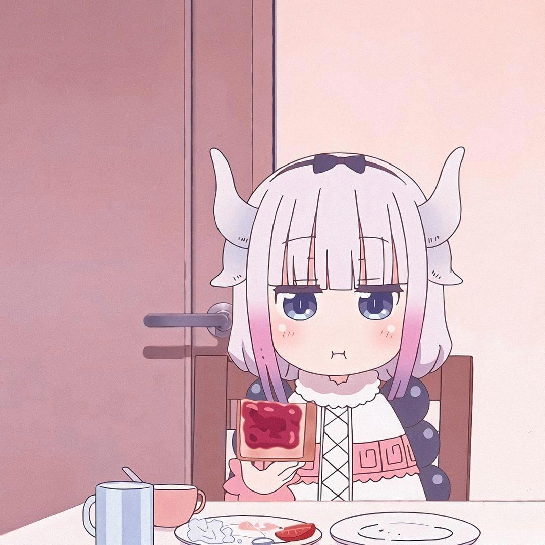 《小林家的龙女仆》康娜，小林，托尔，小肥龙可可爱爱，动漫头像