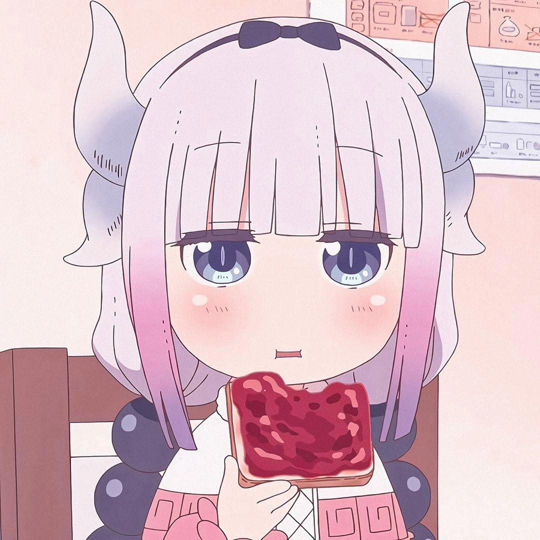 《小林家的龙女仆》康娜，小林，托尔，小肥龙可可爱爱，动漫头像