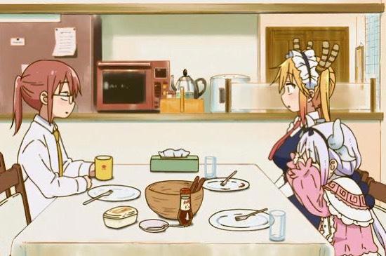 超治愈动漫《小林家的龙女仆》，可爱的康纳，让人想捏一捏