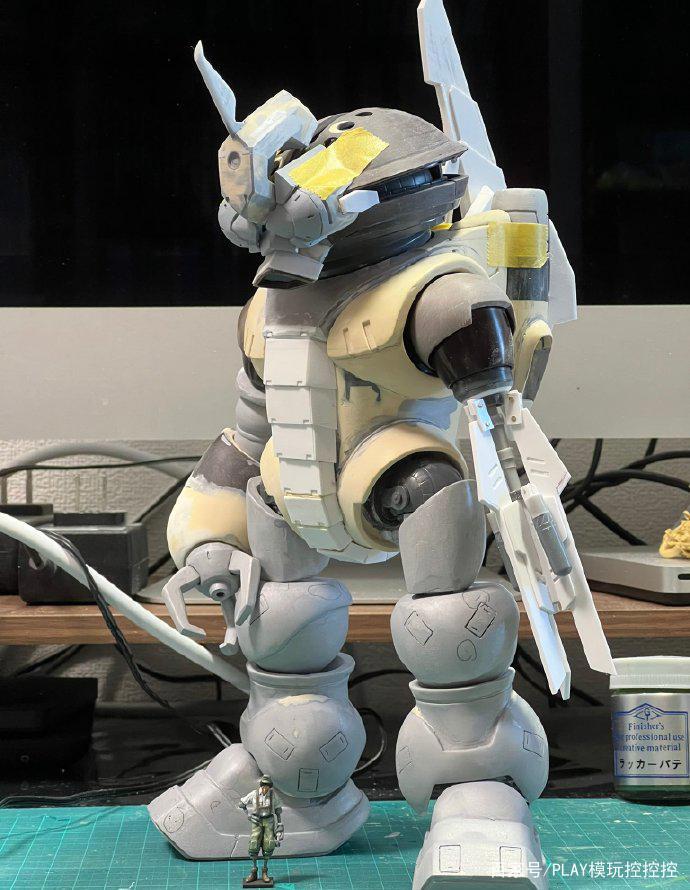 机动战士高达1：48比例雷霆宙域龟霸模型制作进度