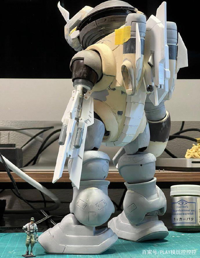 机动战士高达1：48比例雷霆宙域龟霸模型制作进度