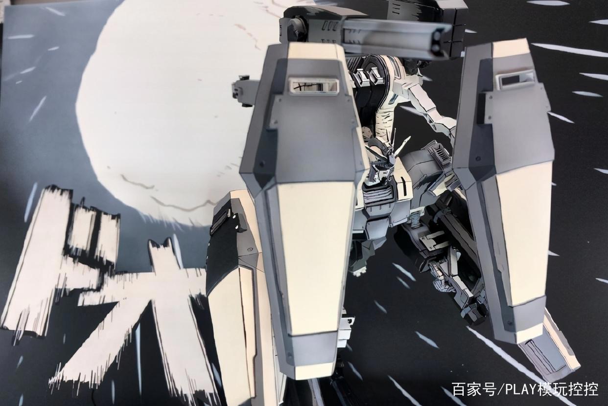 《雷霆宙域》漫画分镜风格FA高达模型