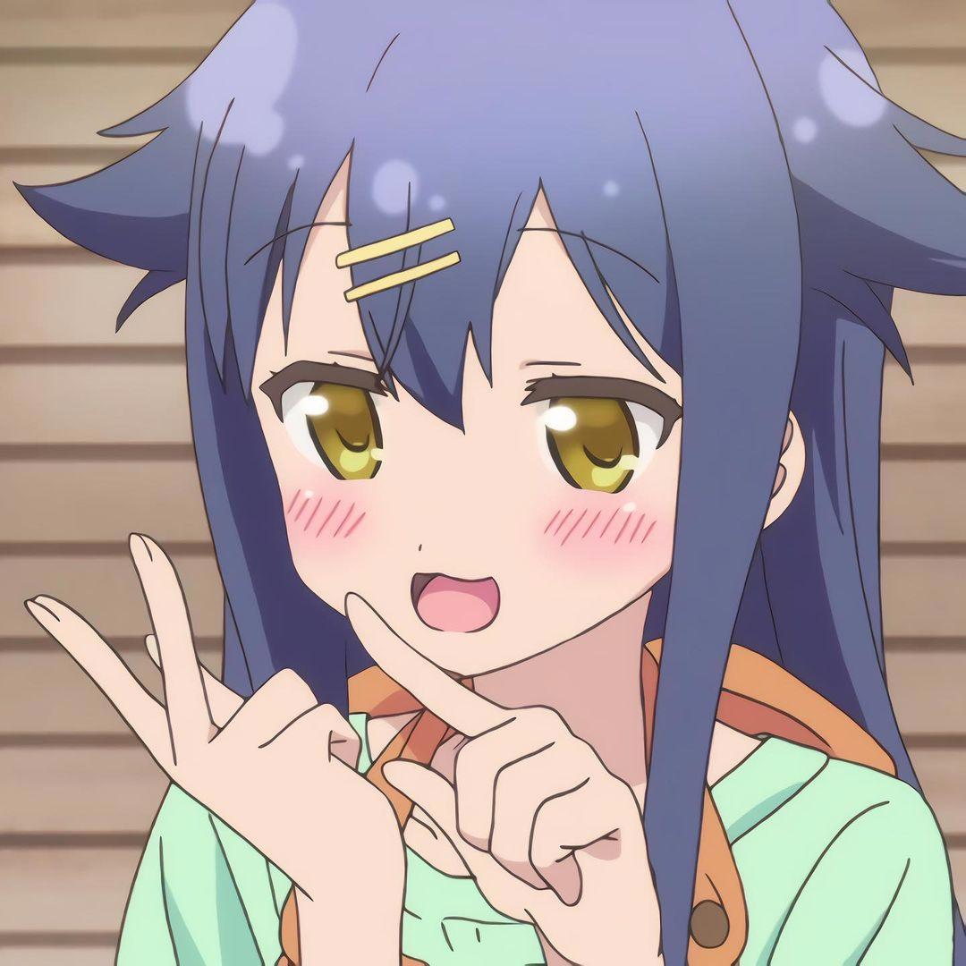 《雏子的笔记》夏川久依奈，果然萌萌哒妹子都特别能吃，动漫头像