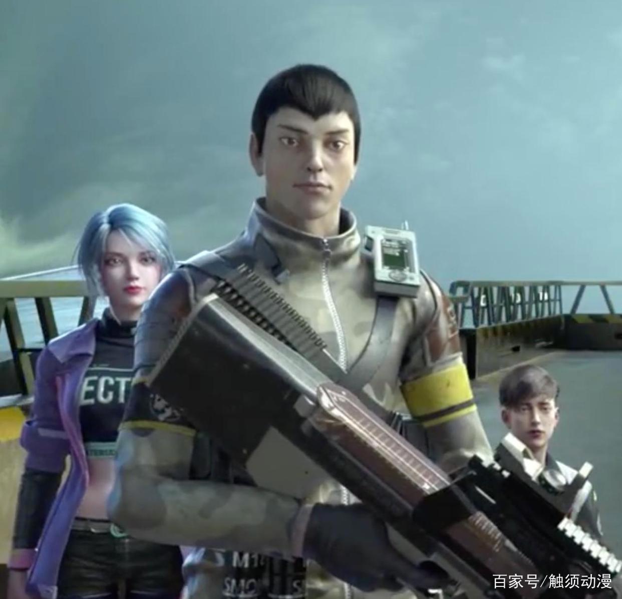 动画片《末世觉醒之溯源》，终究是美女救英雄