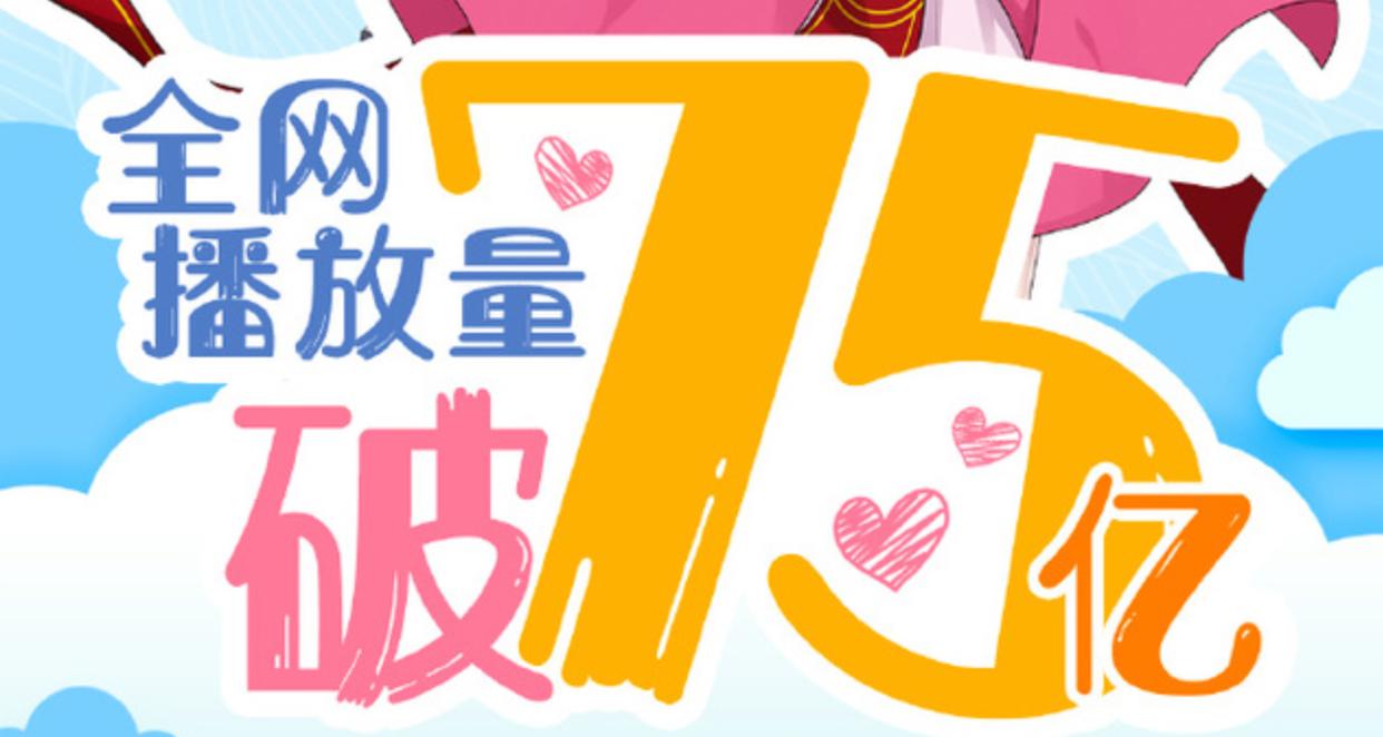 狐妖小红娘上映长达5年，如今终于全网播放破75亿
