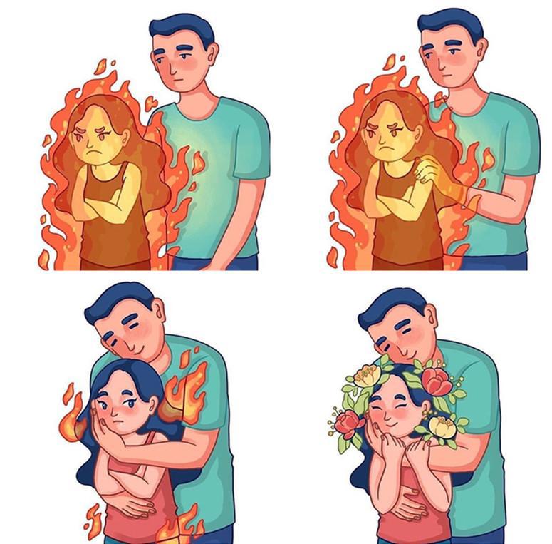 “四格情侣漫画”国外爆火，爱情最美的样子：是你超丑、我也超爱