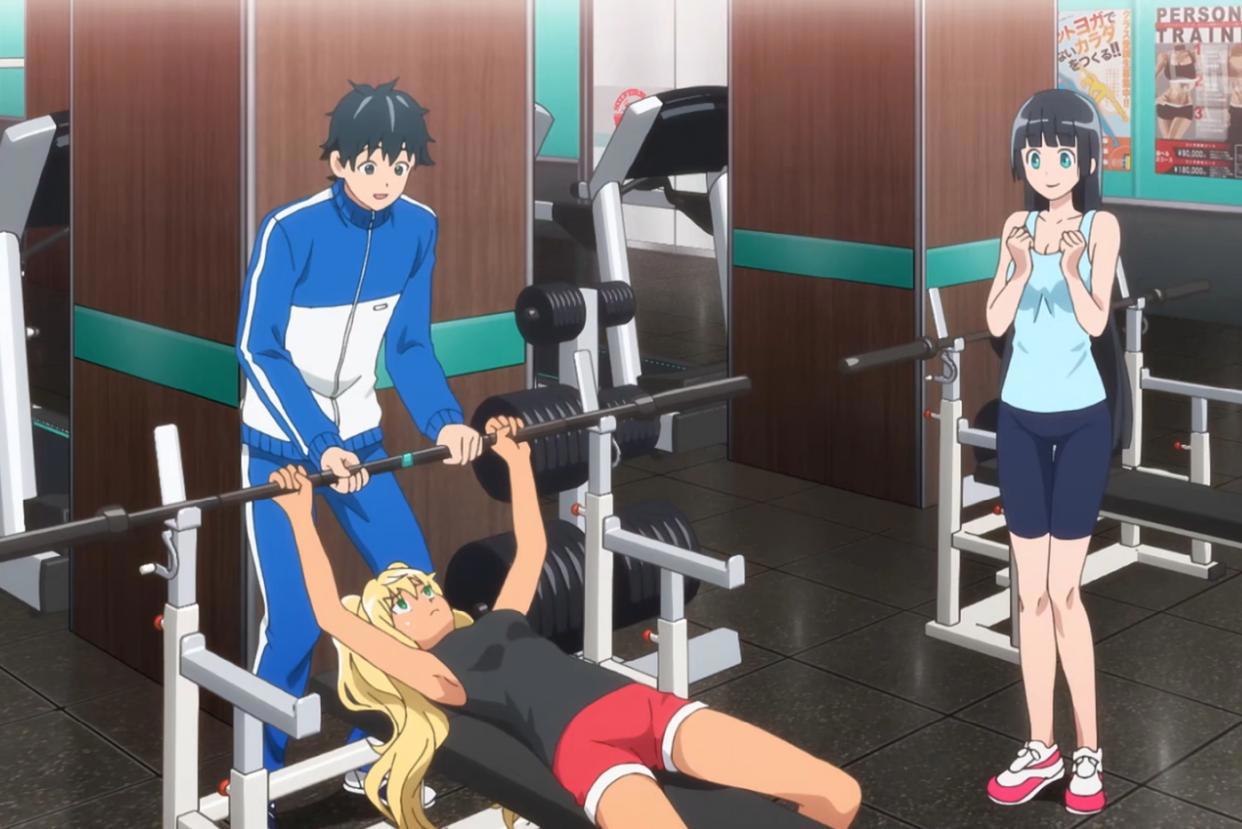 猛男必看热血番，《流汗吧！健身少女》完结的有点随意啊