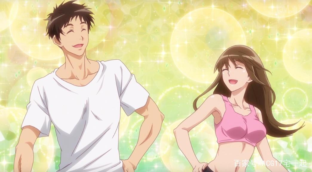 萌妹子们的汗水！健身教学动画《流汗吧！健身少女》第一话试片