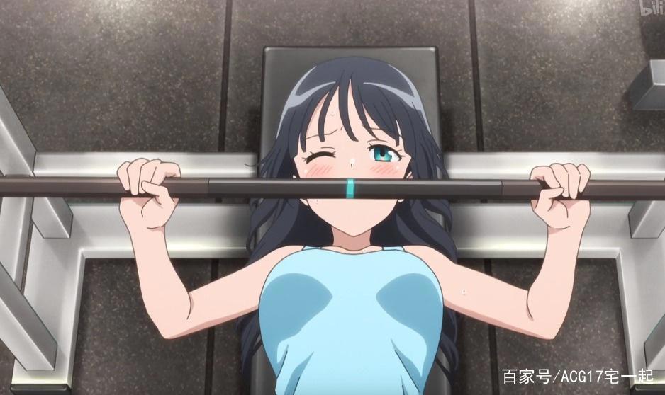 萌妹子们的汗水！健身教学动画《流汗吧！健身少女》第一话试片