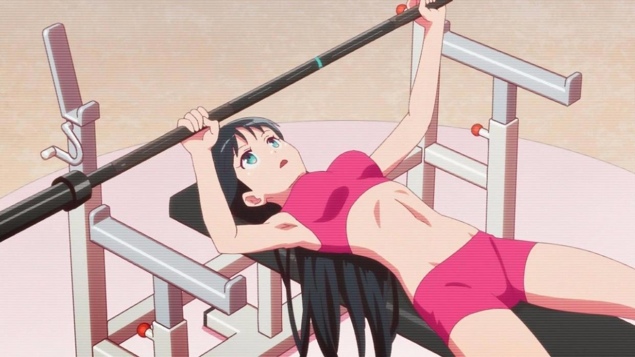 《流汗吧！健身少女》健身的女高中生动画，是不是第一次见