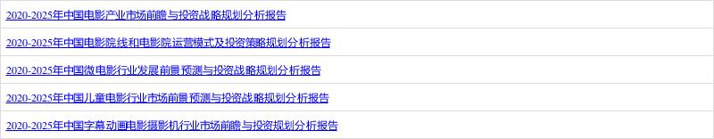 前瞻电影产业全球周报第73期：率先复苏！2020中国电影票房204.17亿