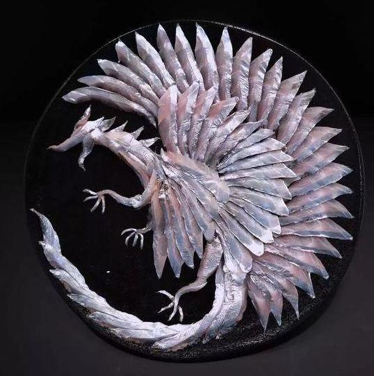 别人家的老爸！他用生鱼片给家人拼出绝美摆盘，网友羡慕不已