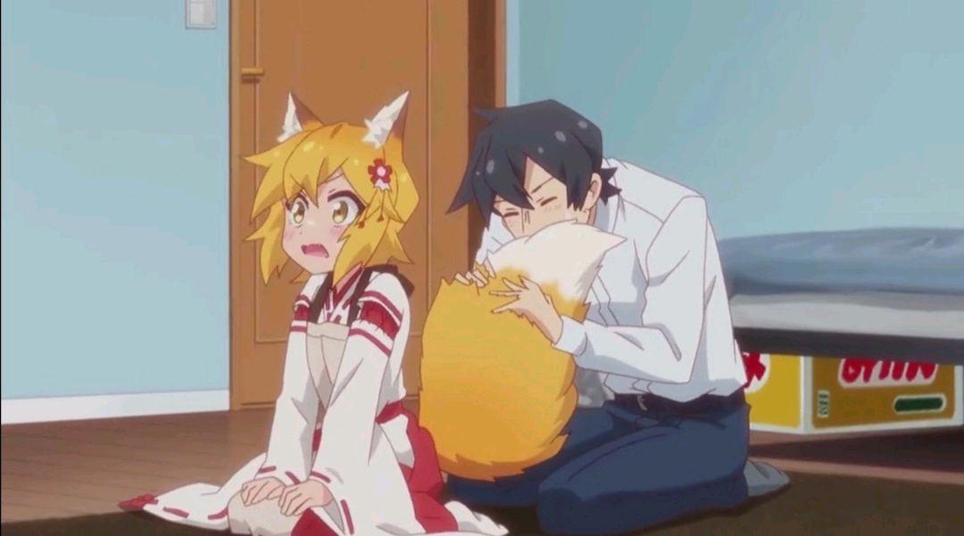 动漫中的“人外娘”尾巴是弱点？每当被捉住便会虚弱不堪！