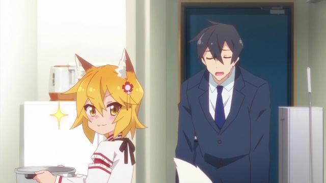 四月新番《贤惠幼妻仙狐小姐》最令人羡慕男主，宅男的梦想生活