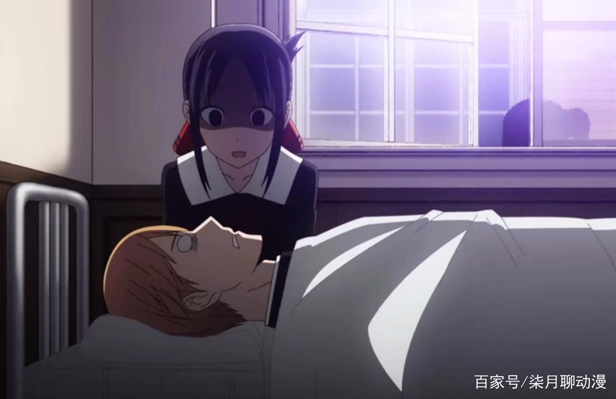 辉夜大小姐：傲娇变病娇？辉夜的爱逐渐扭曲，白银的本体是黑眼圈