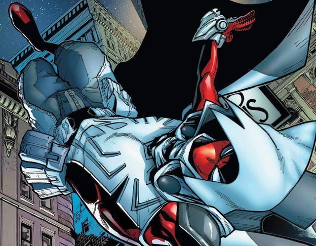 当蜘蛛侠和漫威版蝙蝠侠合体之时，绿恶魔父子见了他都得喊爸爸