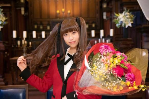 《狂赌之渊》外传改编真人剧，早乙女芽亚里成为主角，演员很可爱