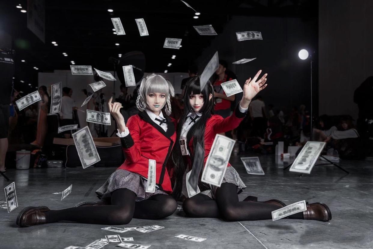 三组日本动漫《狂赌之渊》COSPLAY作品欣赏！造型真是相当个性！
