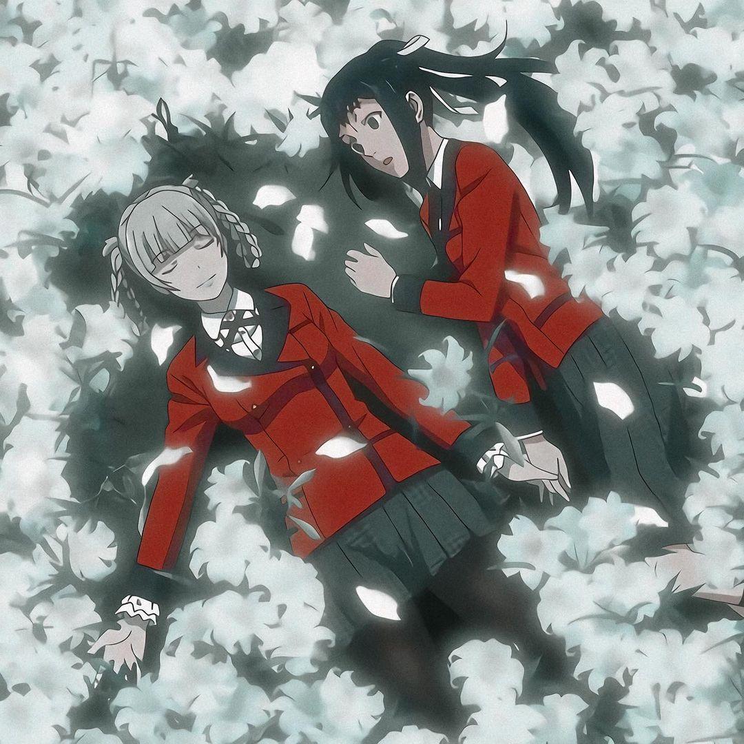 《狂赌之渊》桃喰绮罗莉X五十岚清华，疯女人的殉情梗，动漫头像