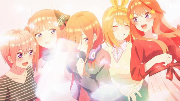 2021一月新番《五等分的新娘》确定1月7日凌晨播出