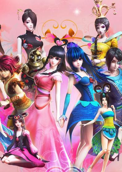 最让人陶醉的叶罗丽海报图，王默和罗丽公主美到无可挑剔